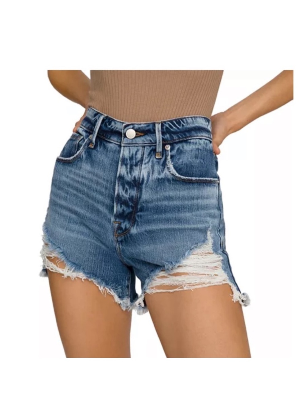 Good American Bombshell Shorts Size 4/27